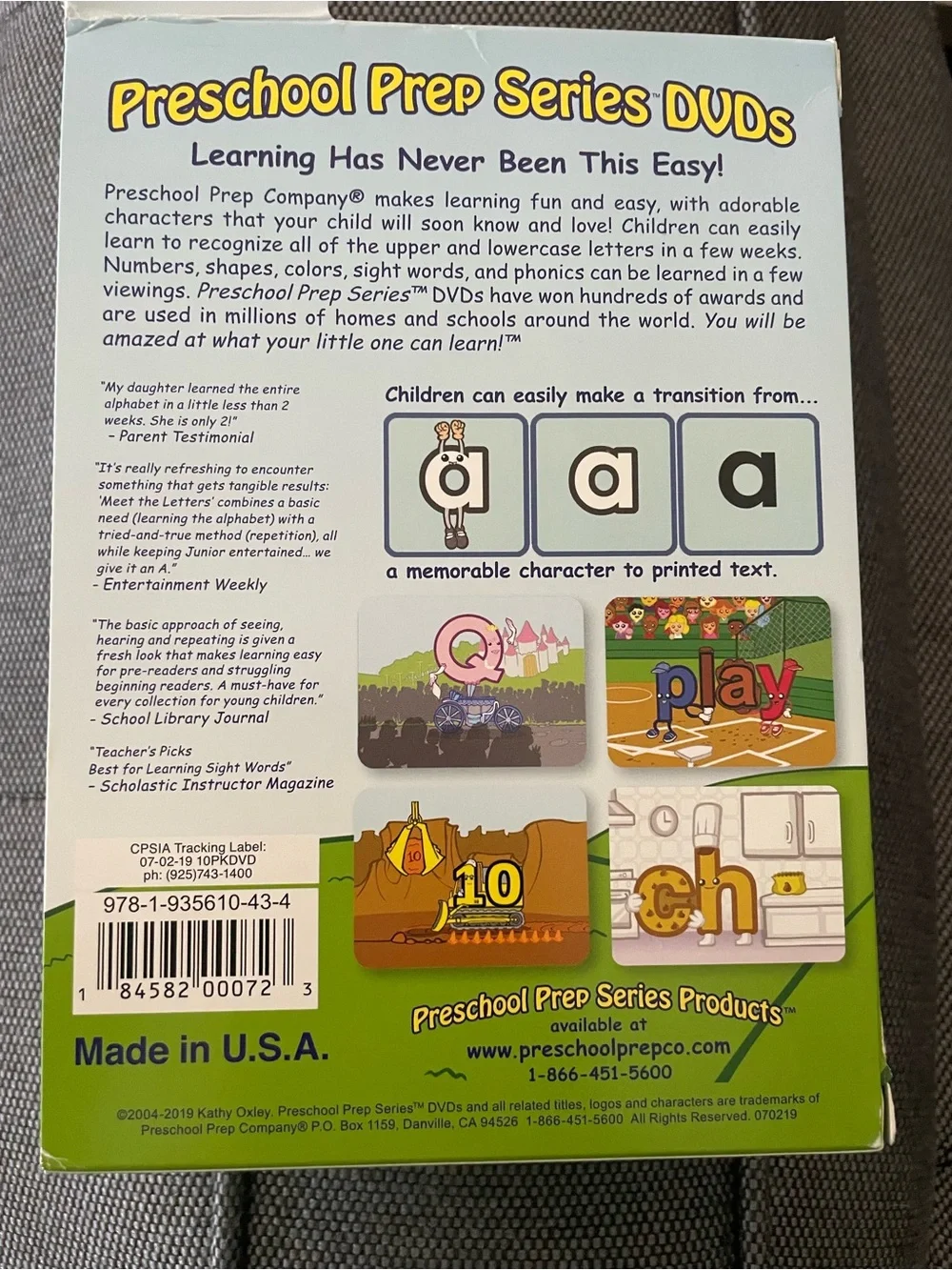Preschool Prep Collection - Green